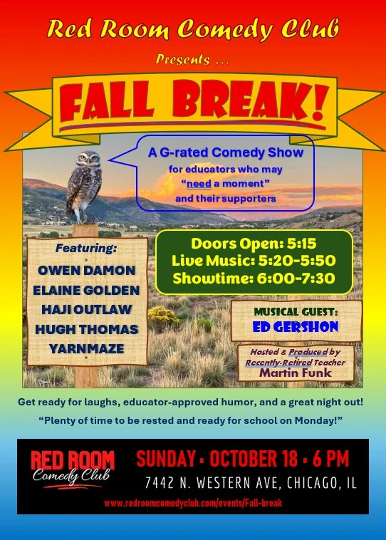 Poster for FALL BREAK | Comedy Showcase