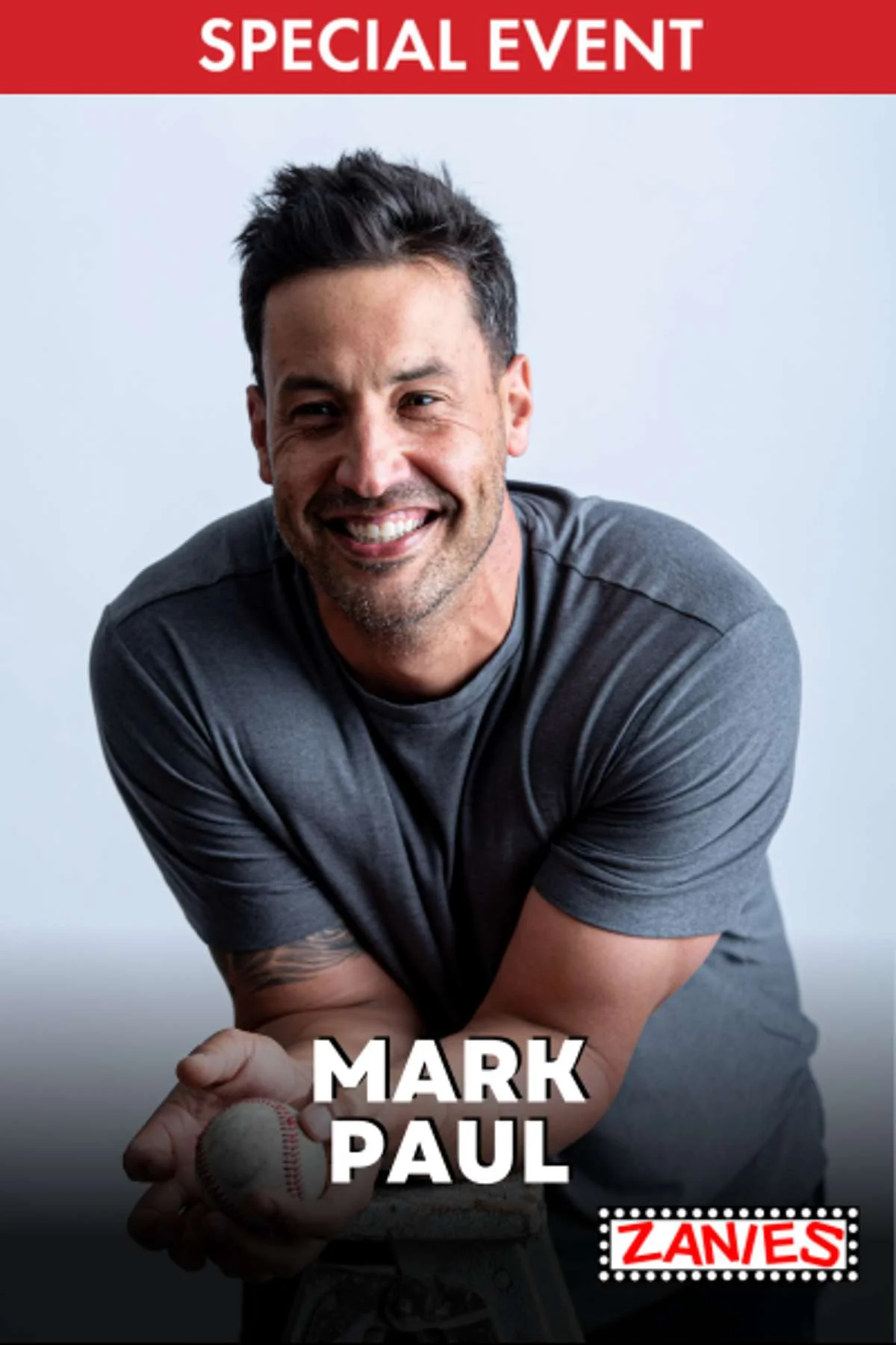 Poster for Mark Paul **Special Event**