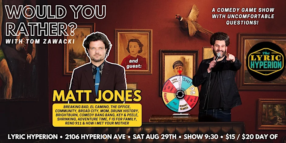 Poster for Would You Rather with Tom Zawacki