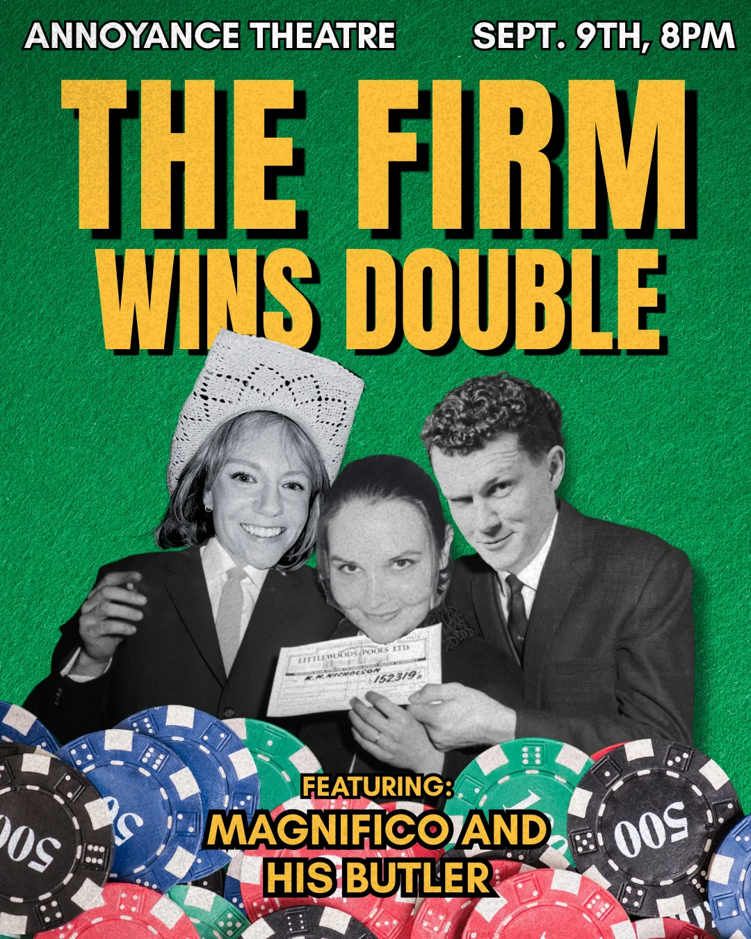 Poster for The Firm Wins Double