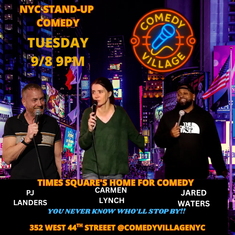 Poster for NYC Stand-Up | Tue, September 8th @9 PM