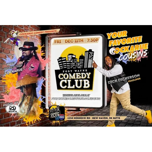 Poster for COCKARUE COUSINS TOUR
