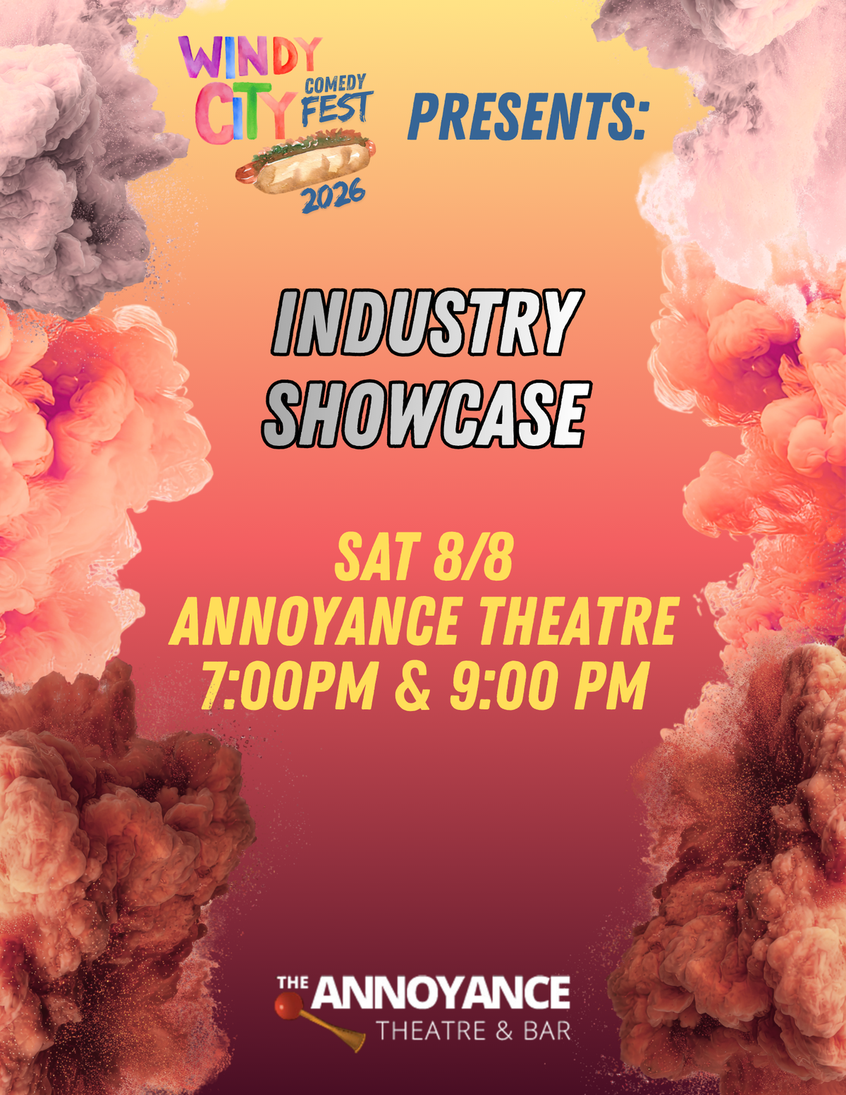 Poster for Windy City Comedy Fest Presents: Industry Showcase