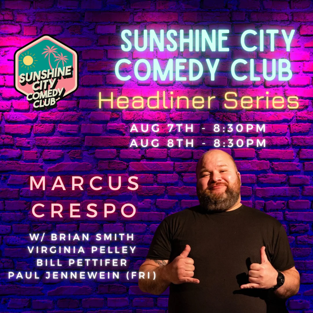 Poster for Headliner Marcus Crespo