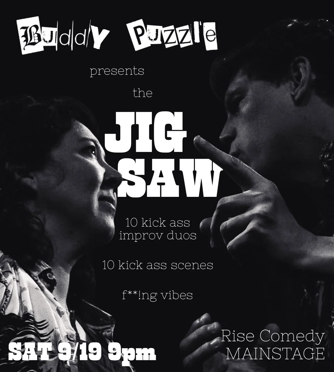 Poster for The Jigsaw hosted by Buddy Puzzle