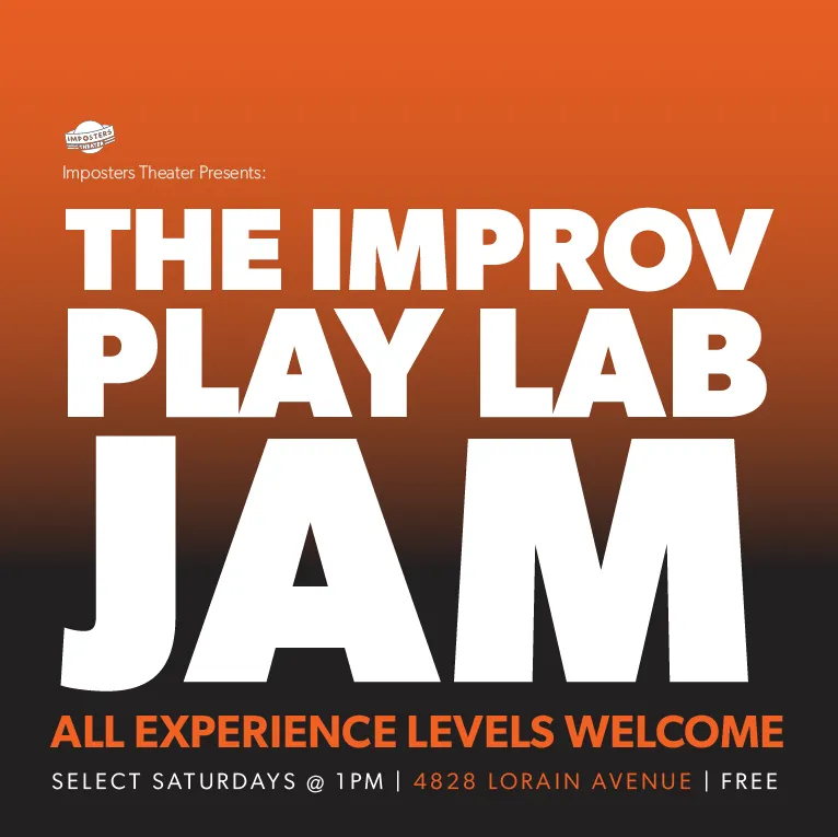 Poster for The Saturday Improv Jam