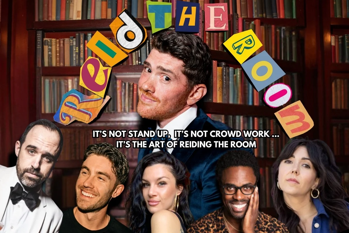 Poster for Reid the Room ft. Reid Brackenbury, Will Burkart, Gabby Lamb, Willie Macc, Nikki Bon, Josh Edelman