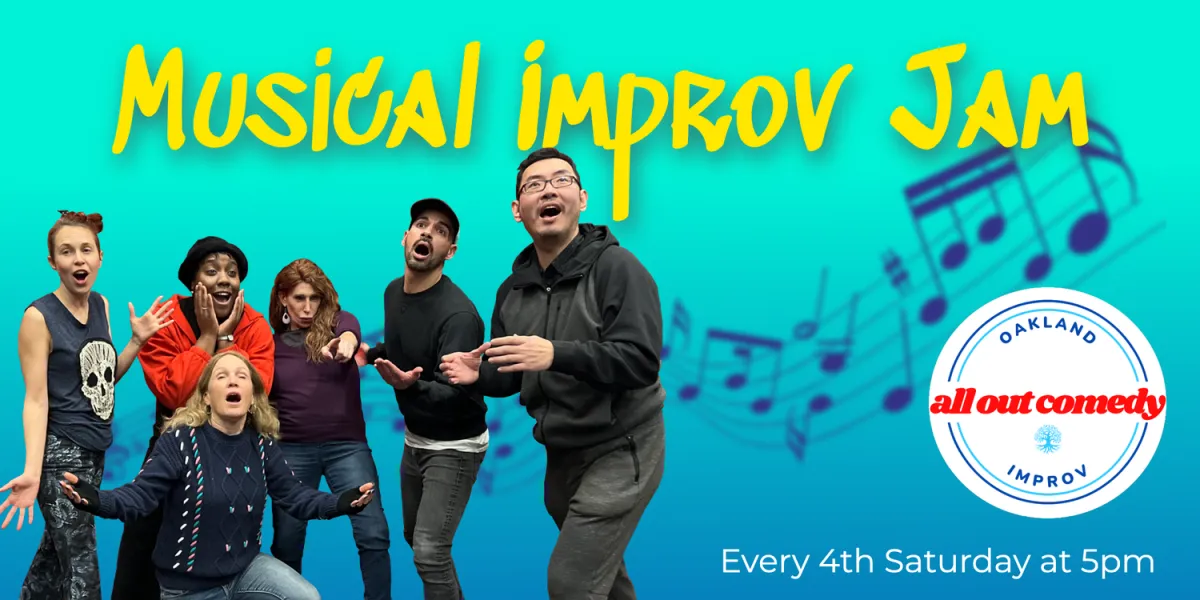 Poster for The Musical Improv Jam