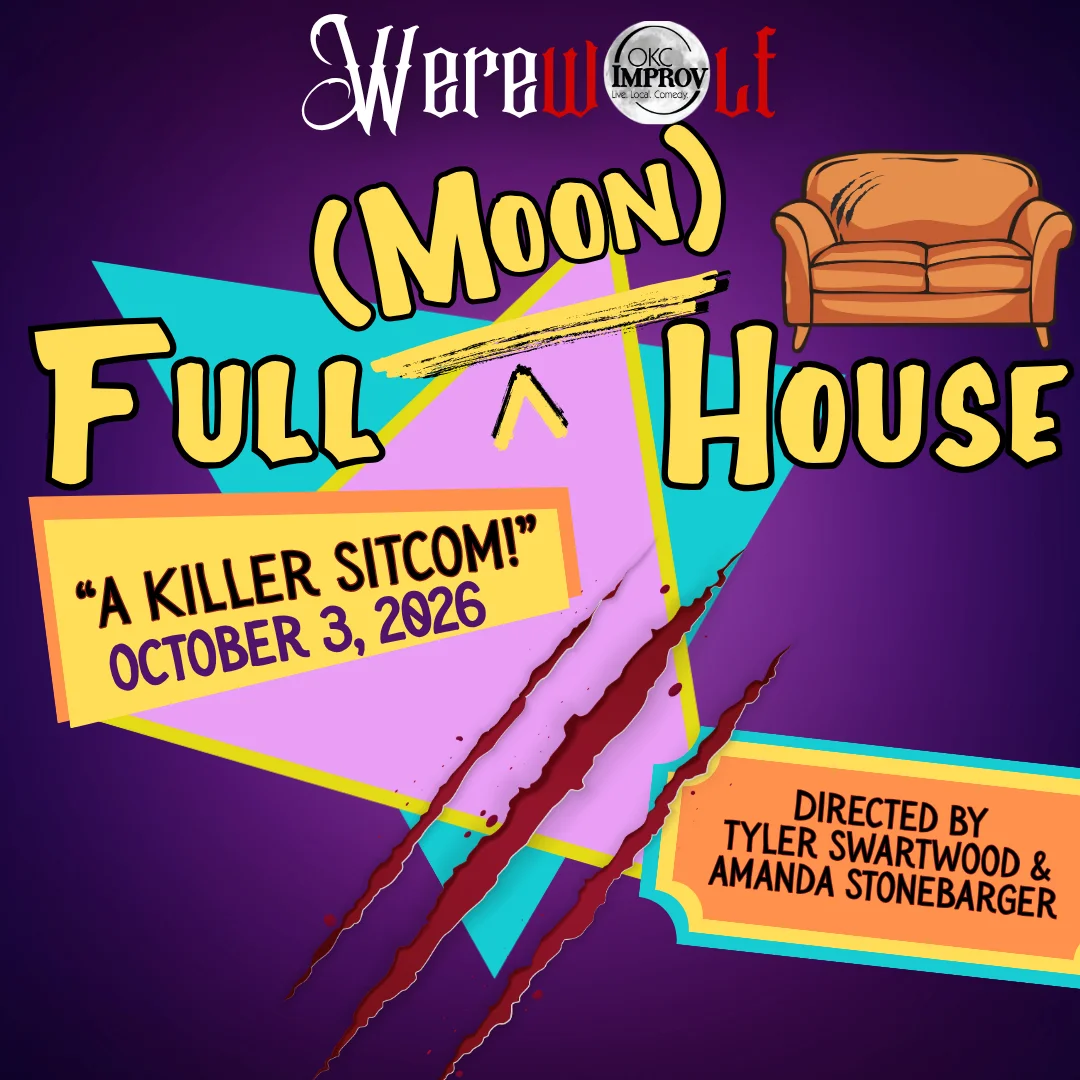 Poster for (10/03/26) @ 9:30PM | WEREWOLF: FULL (MOON) HOUSE -A KILLER SITCOM