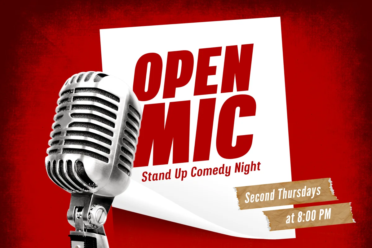 Poster for Open Mic Night