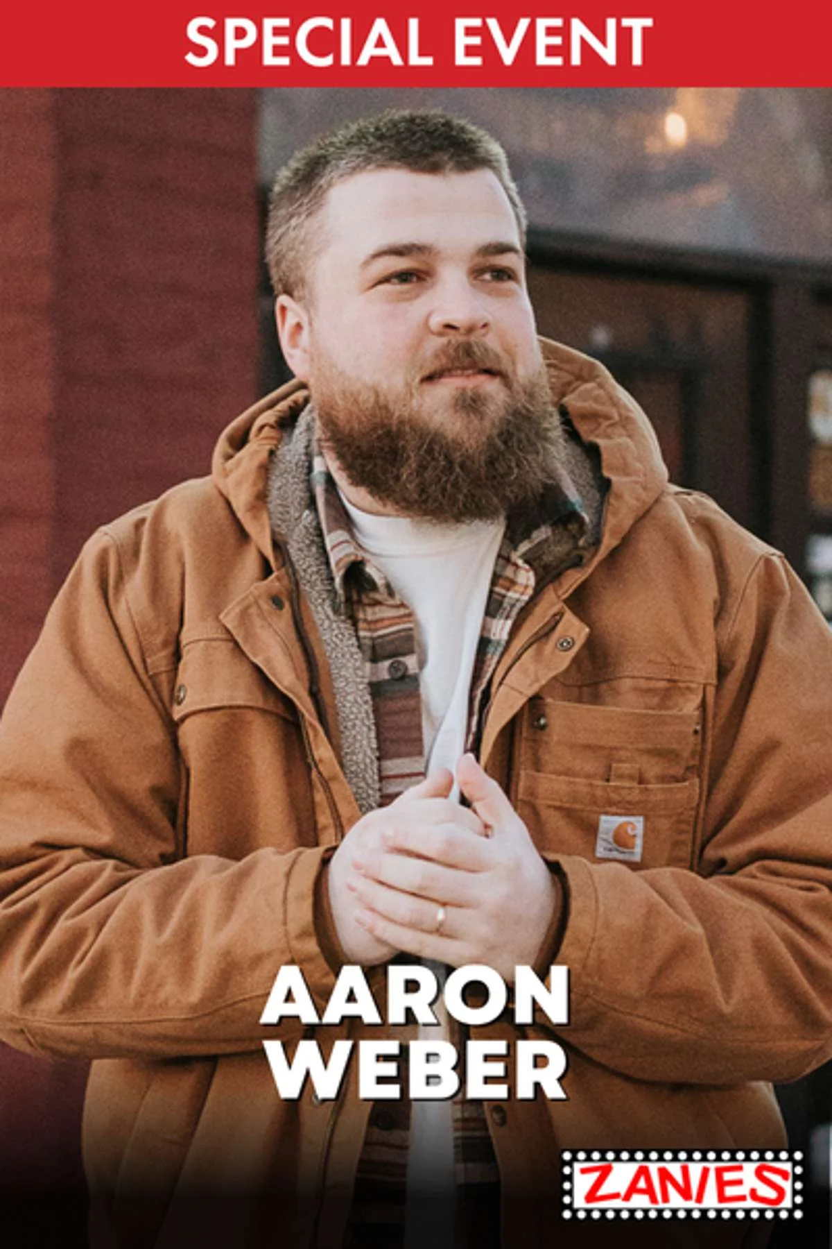 Poster for Aaron Weber **Aaron Weber**