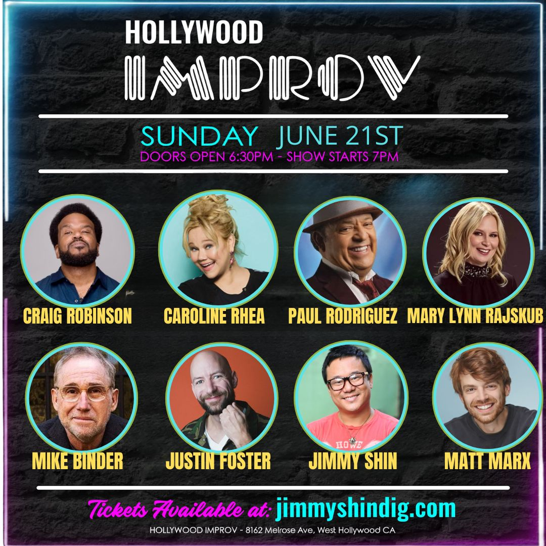 Poster for Tonight at the Improv ft. Jimmy Shin and more TBA