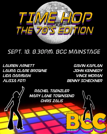 Poster for Time Hop: The 70's Edition!