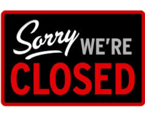 Poster for CLOSED FOR INDEPENDANCE DAY