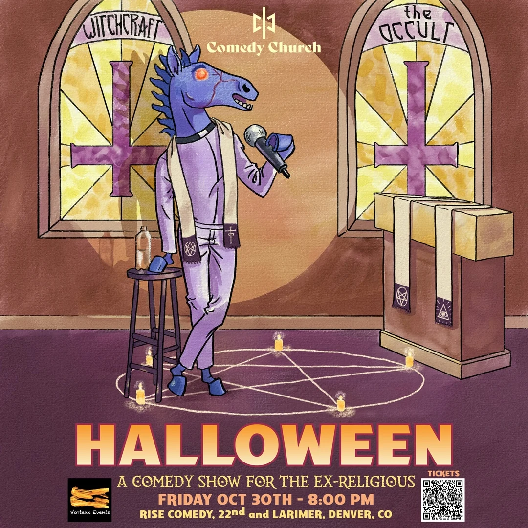 Poster for Comedy Church Presents: Halloween