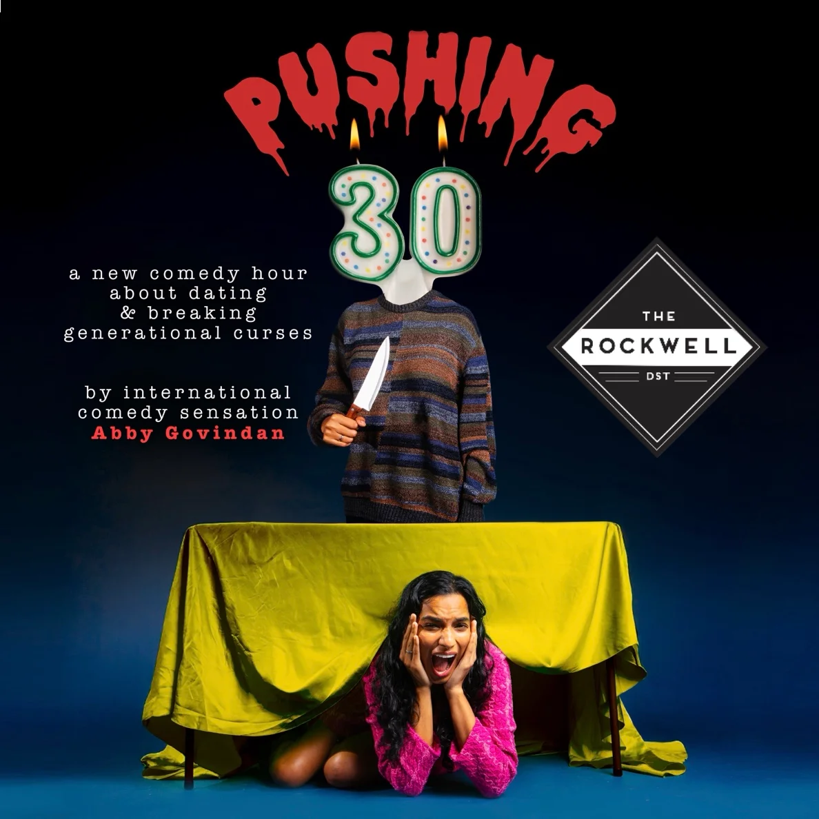 Poster for Abby Govindan: Pushing 30