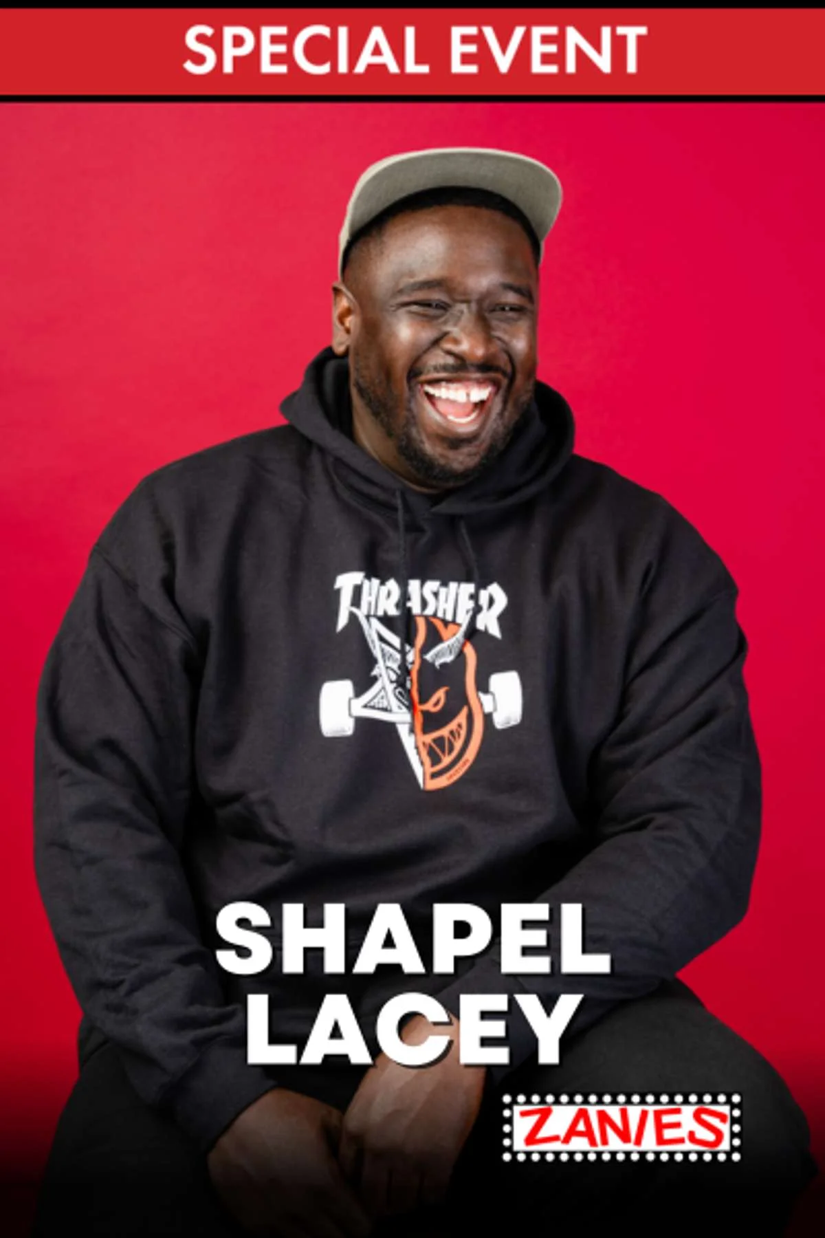 Poster for Shapel Lacey **Special Event**