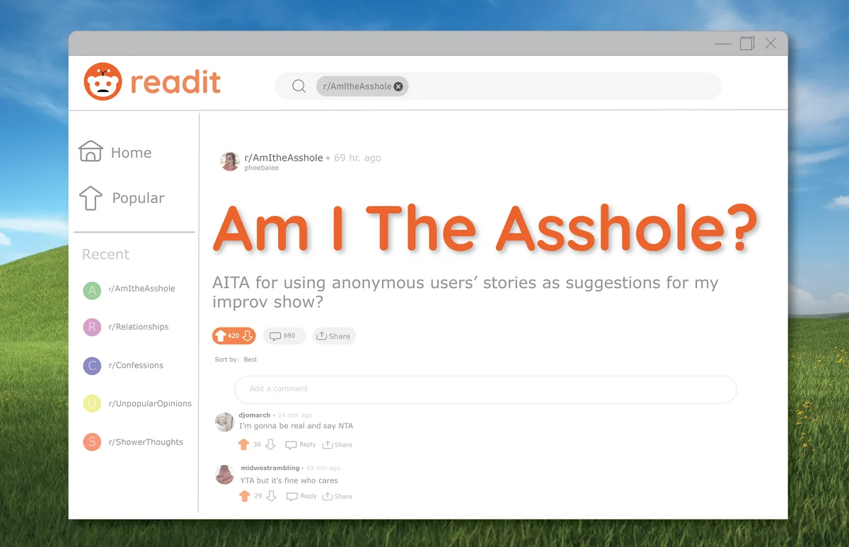 Poster for Am I the Asshole?