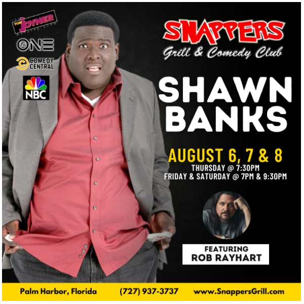 Poster for Shawn Banks Comedy