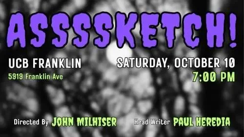 Poster for ASSSSKETCH LA