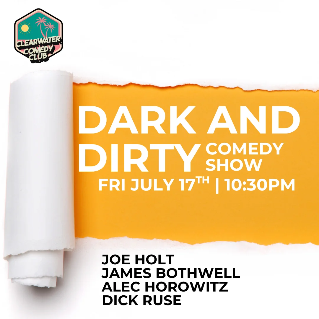 Poster for The Dark & Dirty Comedy Show