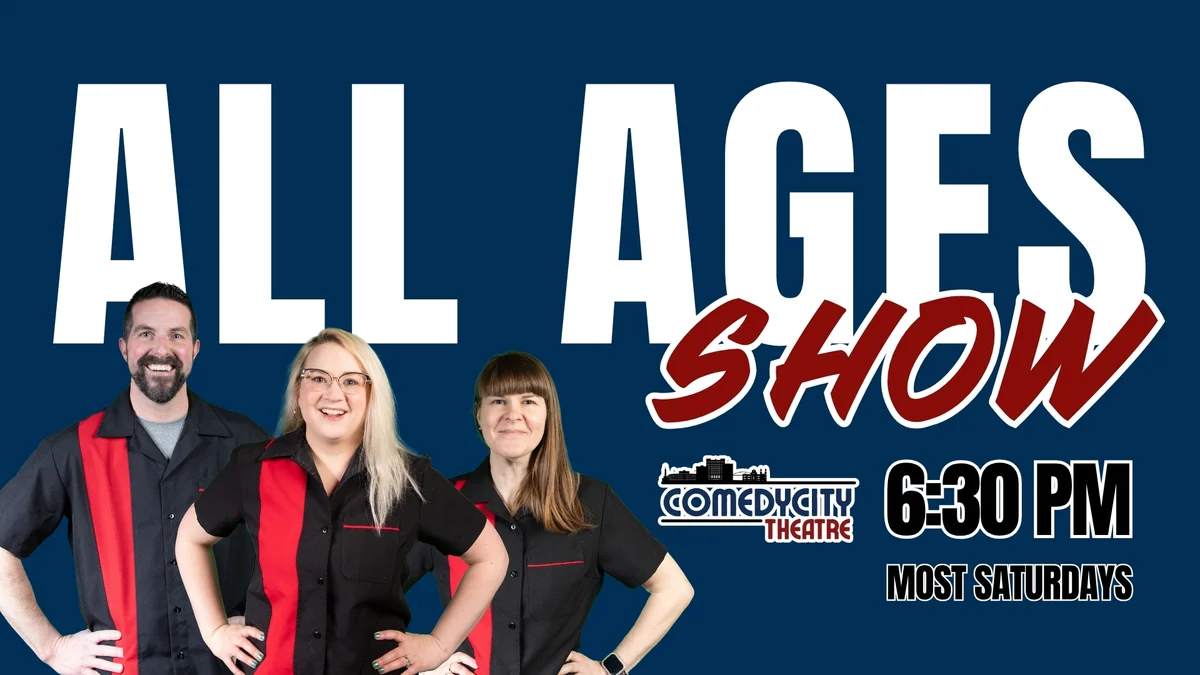 Poster for ComedyCity All Ages Show
