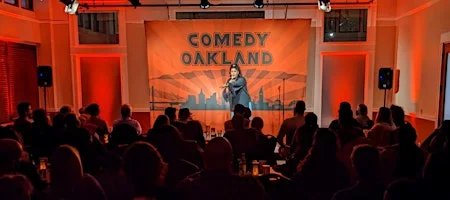Poster for Comedy Oakland at Quinn's LATE SHOW - Sat Sep 26 2026