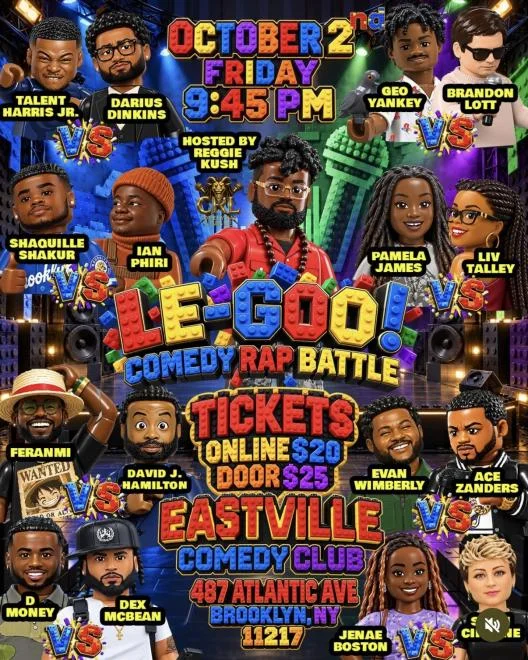 Poster for Comedy Rap Battle