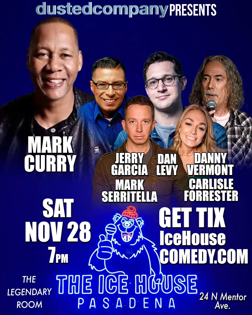 Poster for Mark Curry, Jerry Garcia, Dan Levy