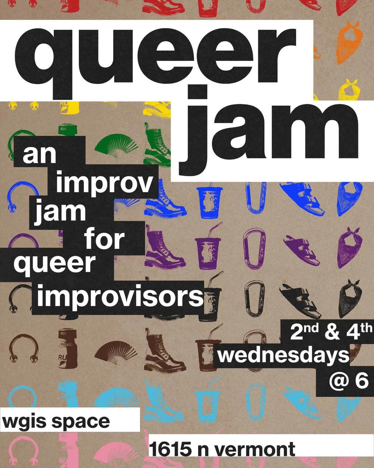 Poster for Queer Jam