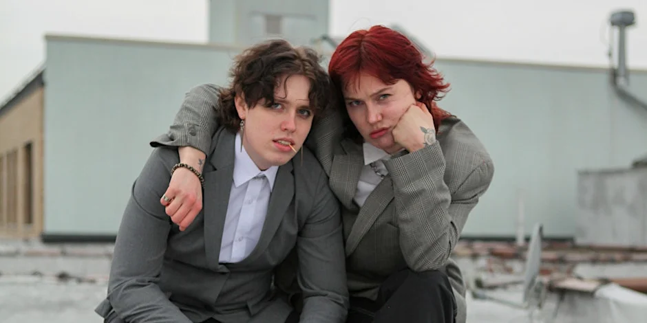 Poster for Big Dawgs: Emma Dalenberg & Sunny Laprade LIVE at Next In Line Comedy