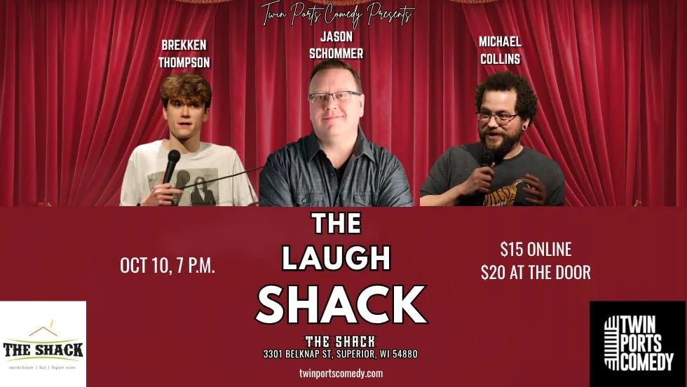 Poster for The Laugh Shack w/ Headliner Jason Schommer