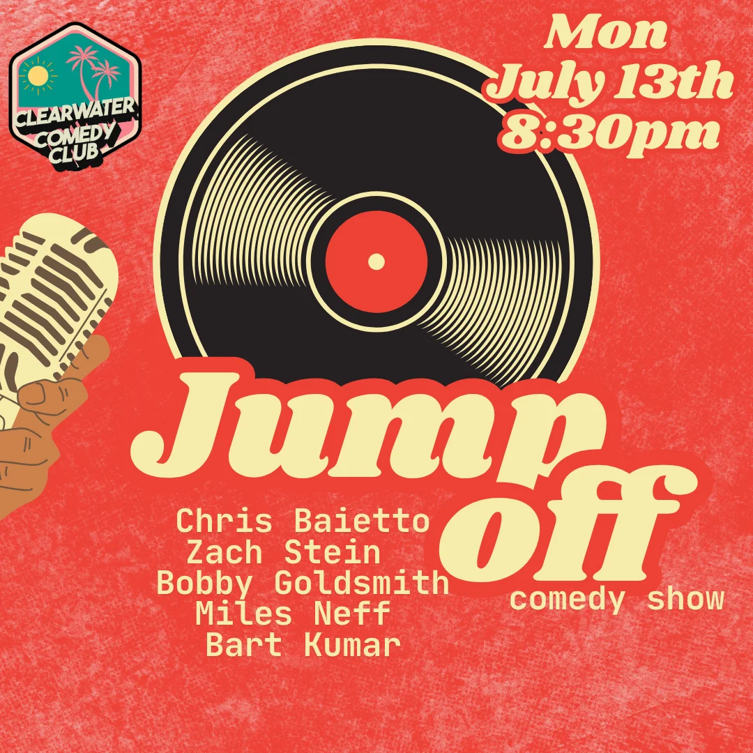 Poster for The Jump Off Comedy Show