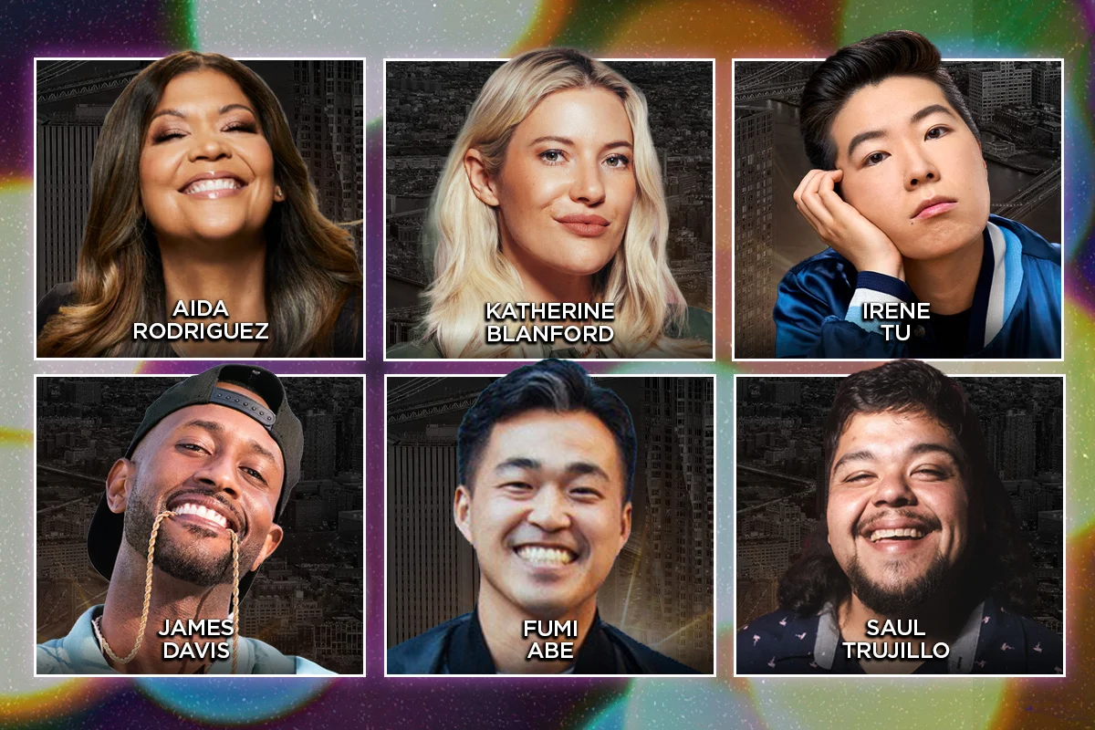 Poster for Tonight at the Improv ft. Aida Rodriguez, Katherine Blanford, Irene Tu, Fumi Abe, James Davis, Kirk Fox, Saul Trujillo and more TBA
