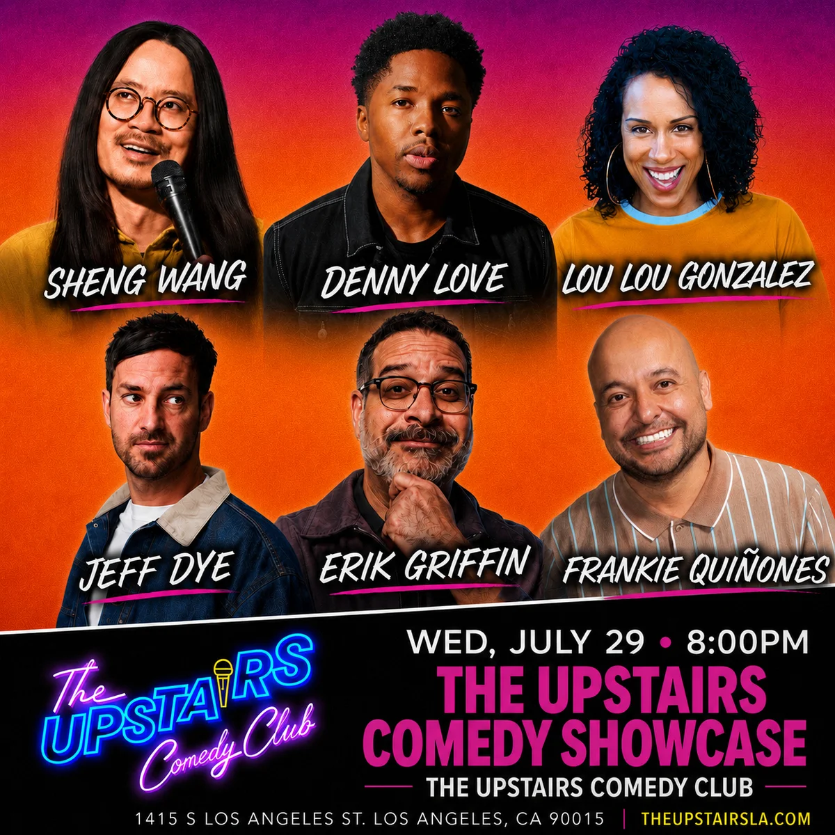 Poster for THE UPSTAIRS COMEDY SHOWCASE