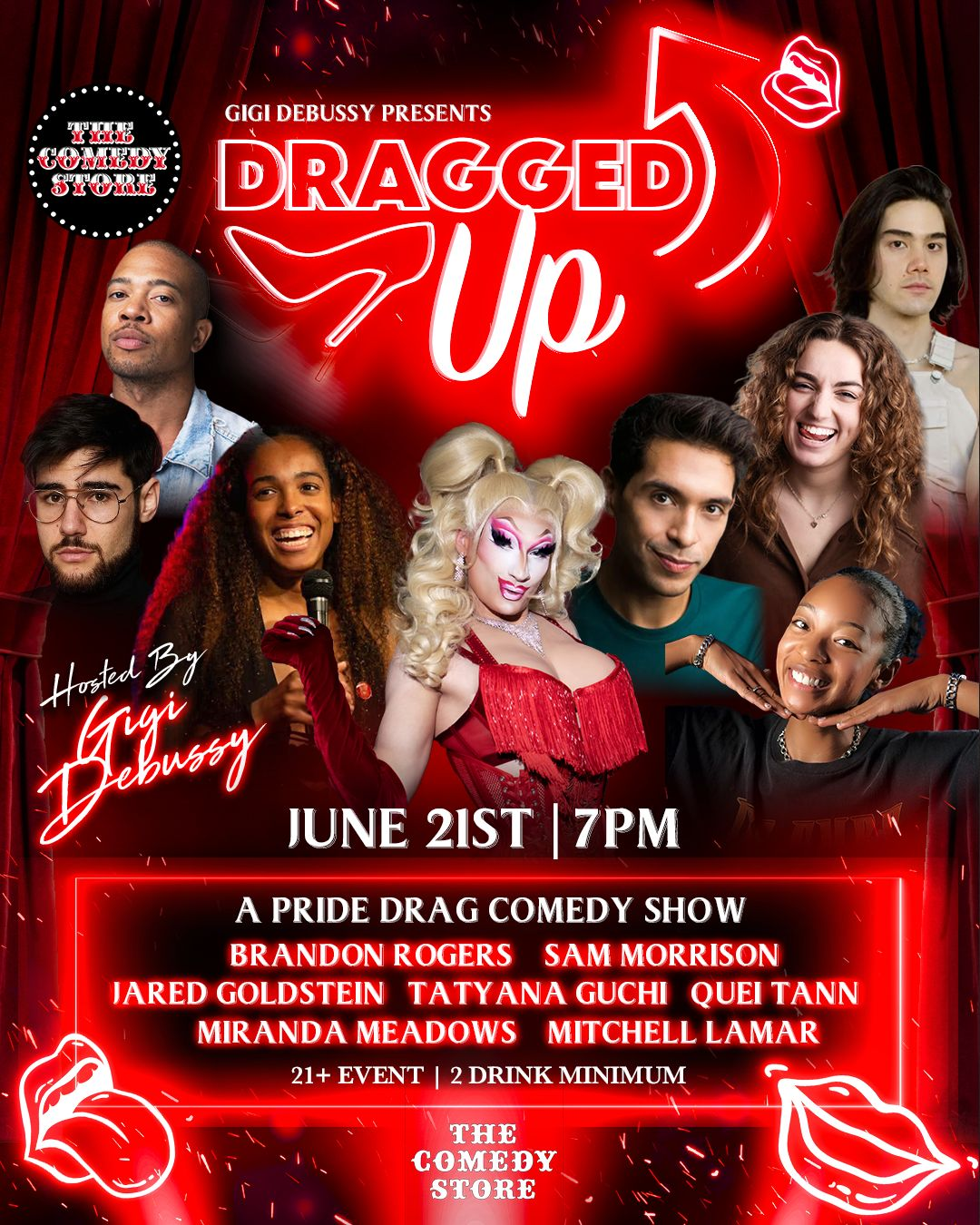 Poster for Gigi Debussy Presents: Dragged Up