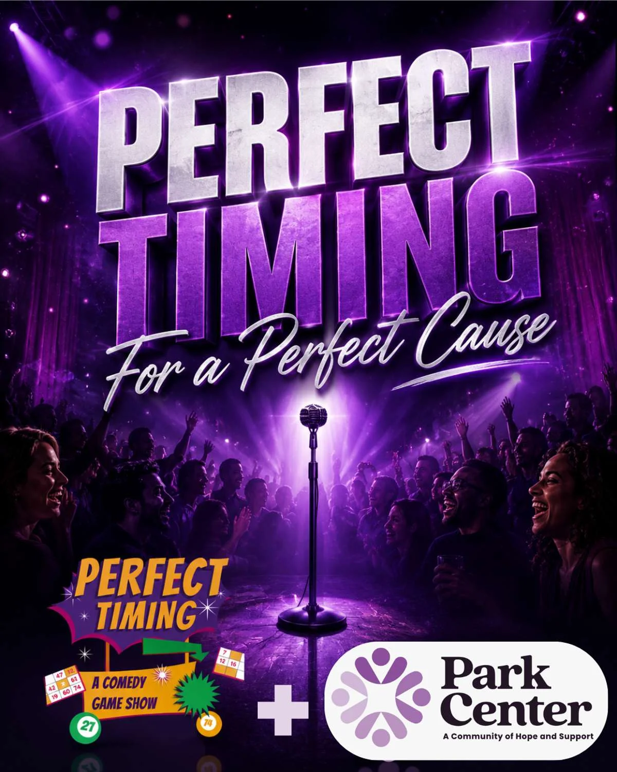 Poster for Perfect Timing, For a Perfect Cause