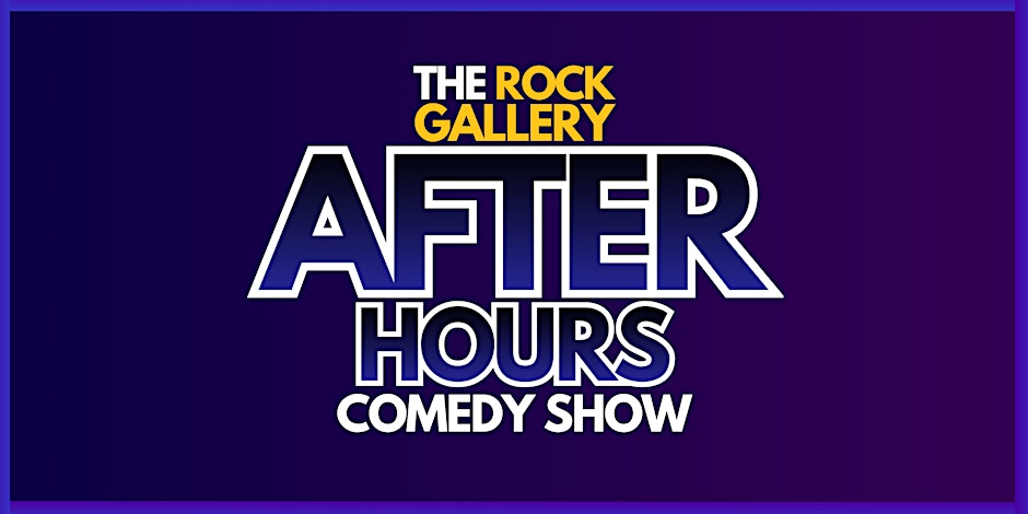 Poster for After Hours Stand-Up Comedy Show