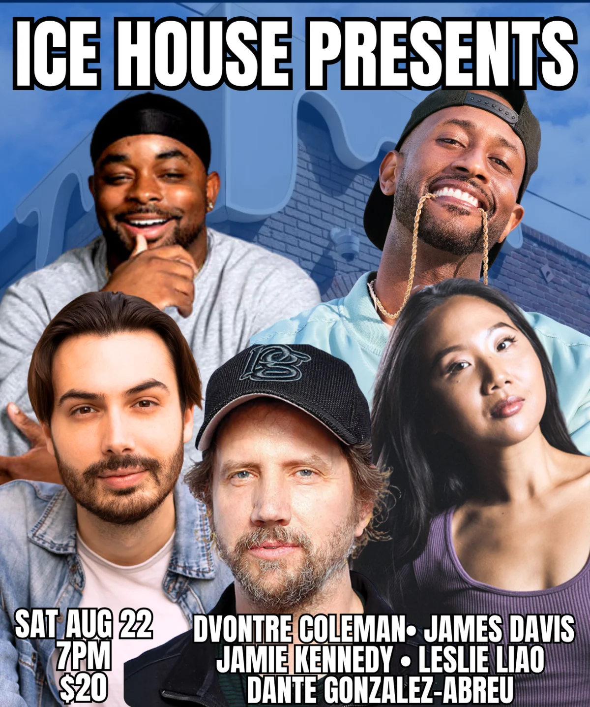 Poster for IHP: Leslie Liao, Jamie Kennedy, James Davis