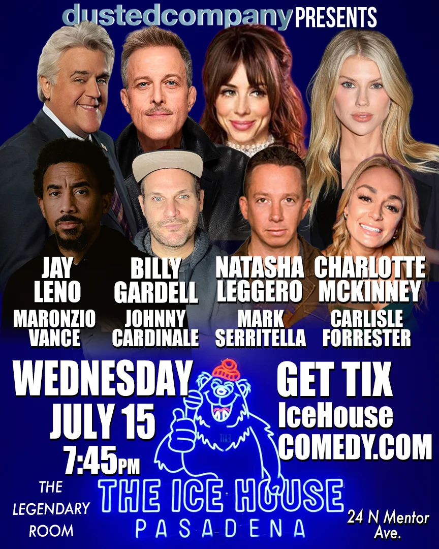 Poster for Jay Leno, Billy Gardell, Natasha Leggero