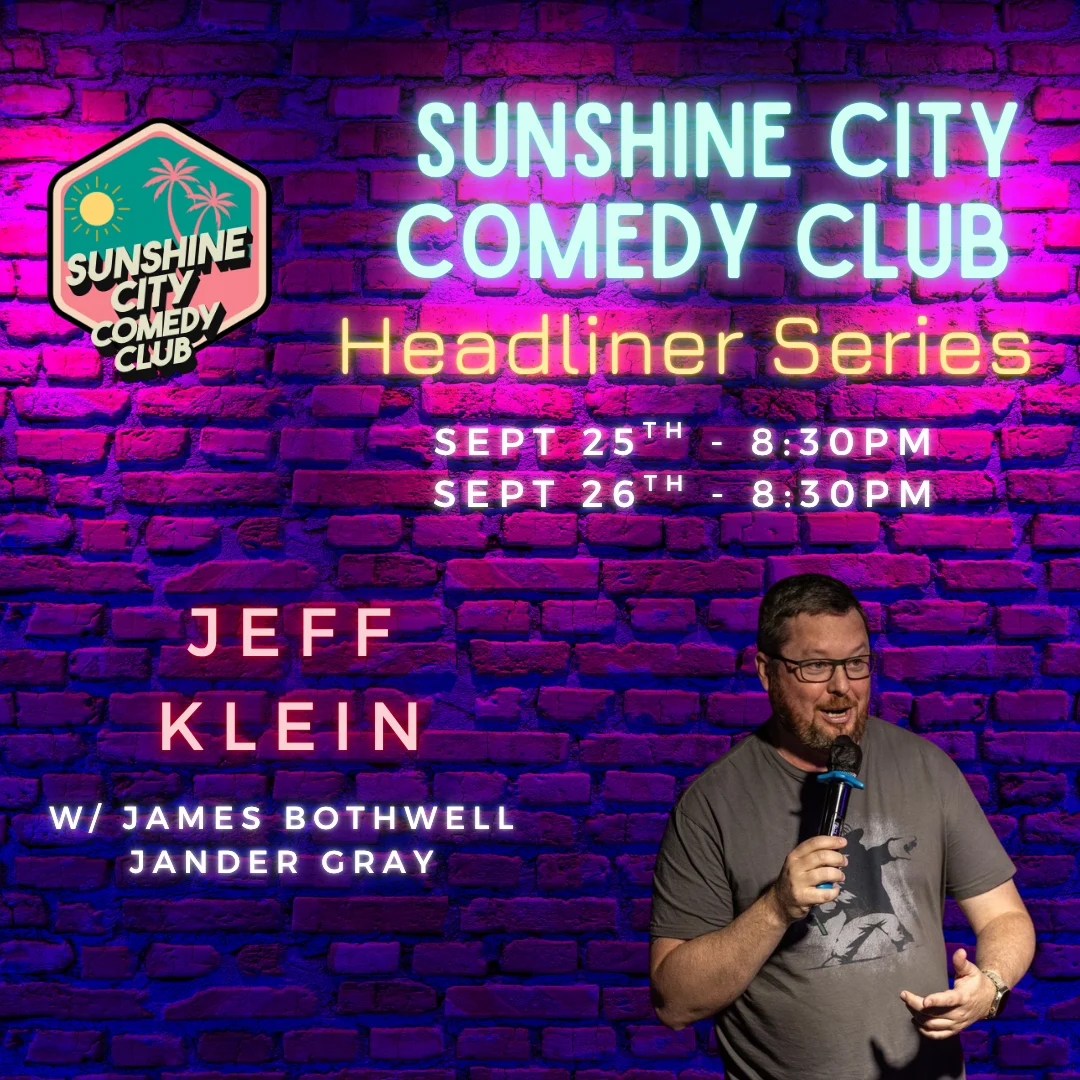 Poster for Headliner Jeff Klein