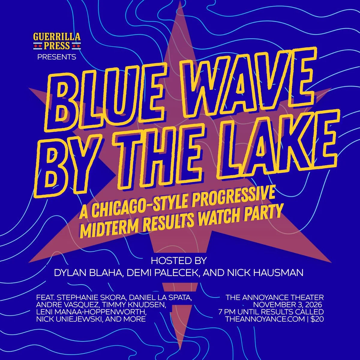Poster for Blue Wave By The Lake
