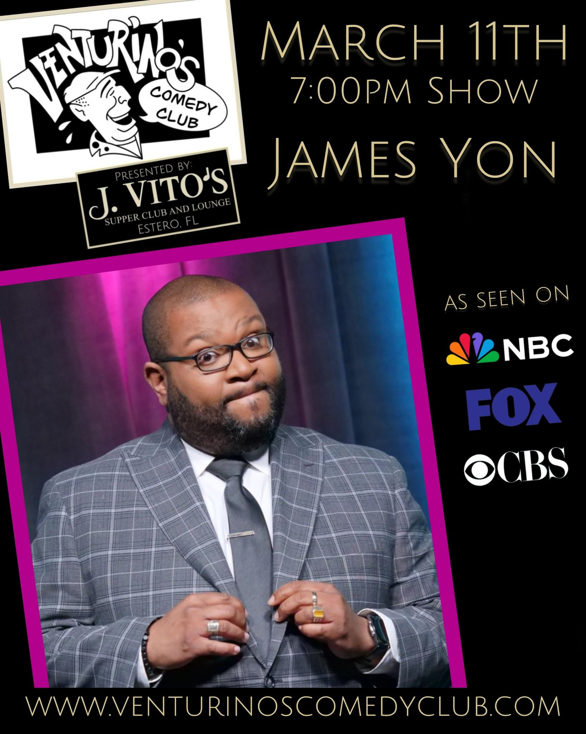 Poster for James Yon