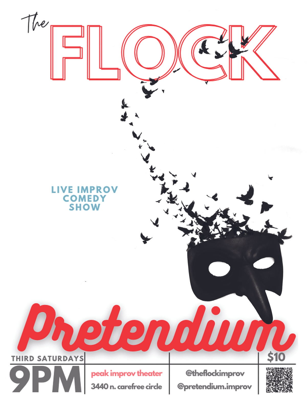 Poster for The Flock & Pretendium