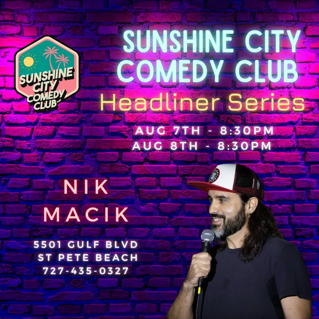 Poster for Headliner Nik Macik