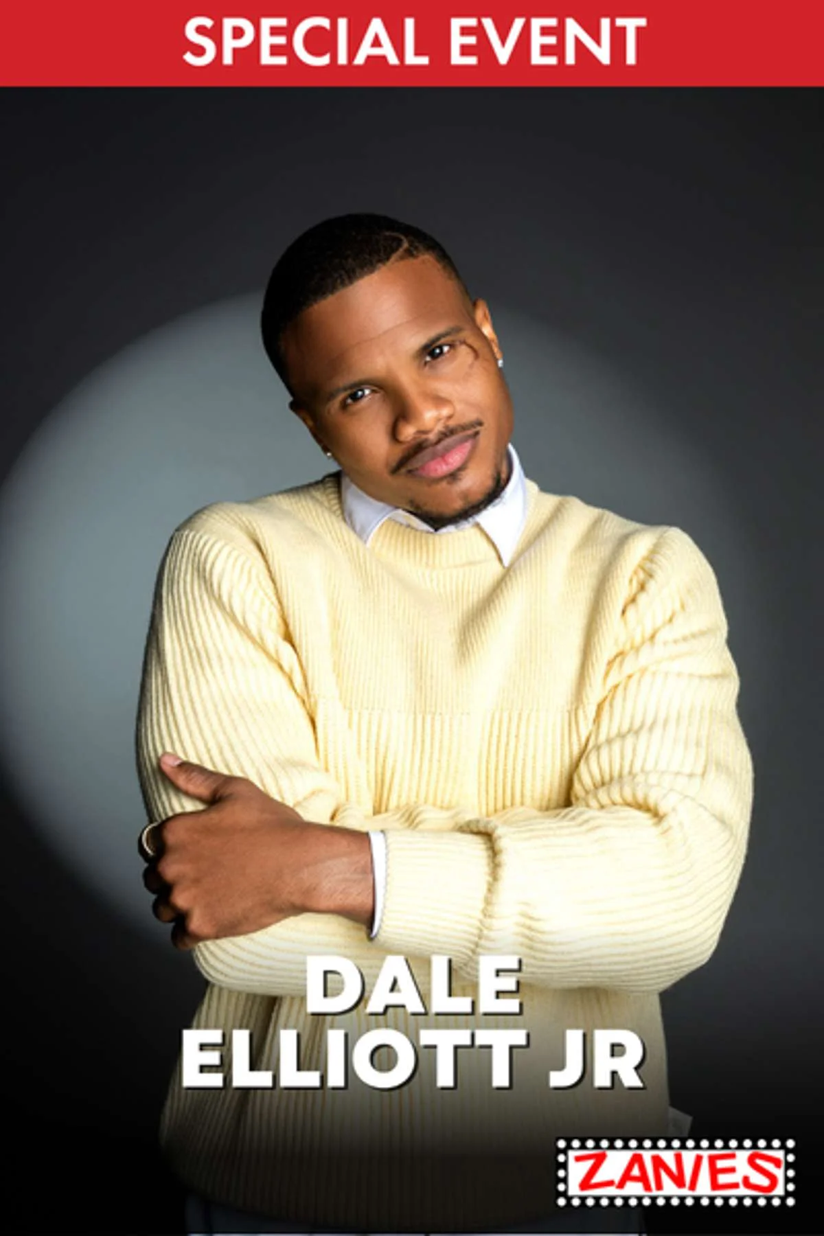 Poster for Dale Elliott Jr **Special Event**