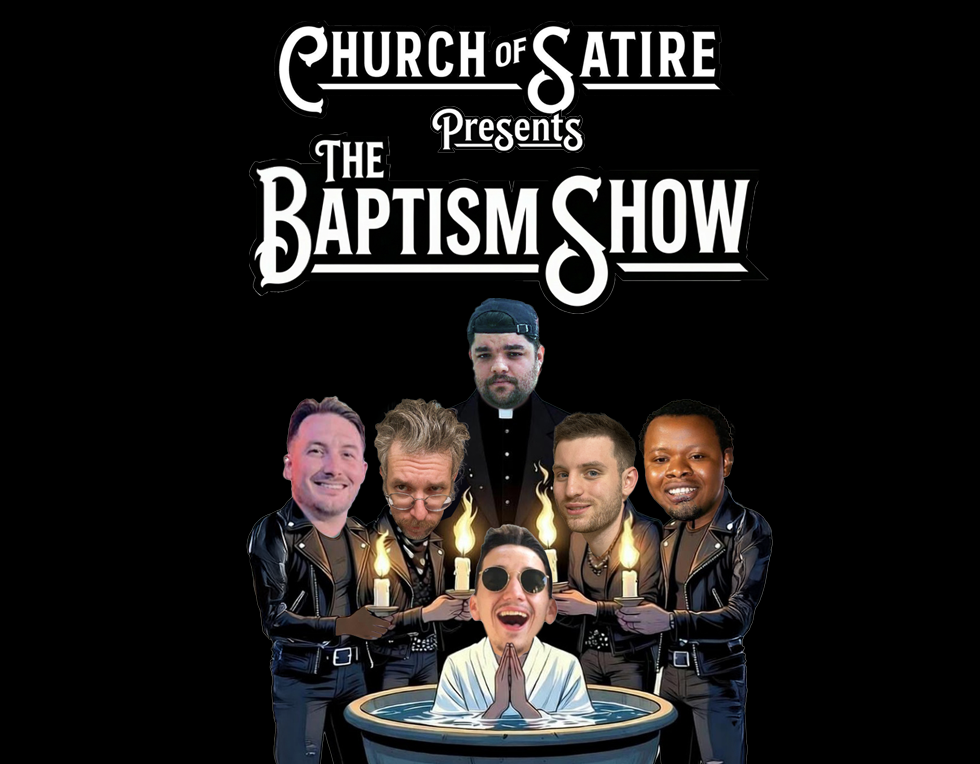 Poster for Church of Satire Presents: The Baptism Show
