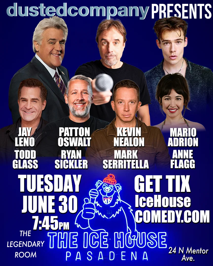 Poster for Jay Leno, Kevin Nealon, Mario Adrion & More!